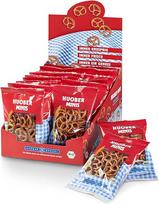 „Huober“ ekologiški mini pretzeliai, maži pretzeliai porcijiniuose maišeliuose, 20 pakuočių po 40 g, 800 g (20 x 40 g)