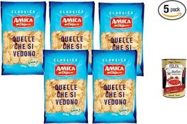 „Italian Gourmet“ bulvių traškučių rinkinys „Classic“ 5 x 500 g + „Italian Gourmet Polpa“ nemokamai – traškūs traškučiai „Original“, užkandis vakarėliui, sūrus užkandis prie aperityvo, filmų vakarui, biurui, svečiams ir atsargai – 2,5 kg