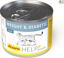 „Josera Help“ drėgnas maistas katėms, turinčioms svorio problemų ir sergantiems cukriniu diabetu, 6 x 200 g