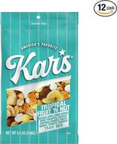 „Kar's Nuts“ tropinių vaisių ir riešutų mišinys, 156 ml maišelis (12 vnt.)
