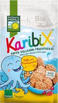 „Karibix“ avižiniai viso grūdo vaisiniai sausainiai, 6 x 125 g