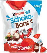 „Kinder Schoko-Bons“ – kreminiai „Kinder“ šokoladiniai saldainiai su pieno kremu ir švelniu pieniniu šokoladu – 300 g