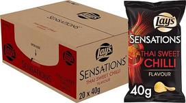 „Lay's Sensations“ „Thai Sweet Chilli“ 20 x 40 g