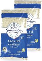„Le Guerandais“ stambios jūros druskos rinkinys (2 vnt.), 5 kg „Gros de Sel Guerande“ natūrali stambi druska