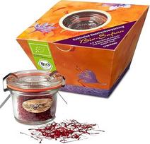 „Lewissimo Premium“ I klasės ekologiškos šafrano gijos, 2,3 g – aukštos kokybės autentiškos šafrano gijos – „Crocus sativus“ šafrano gijos, skirtos maisto gaminimui, arbatai ir gurmaniškiems patiekalams – DE-ÖKO-006