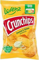 „Lorenz Snack World“ „Crunchips“ su sūrio ir svogūnų skonio 150 g
