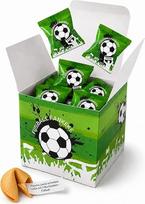 „Lucky Biscuits“ futbolo gerbėjams skirta 11 sausainių dovanų dėžutė – futbolo gerbėjams skirta dovana su futbolo ir sporto citatomis, tinkanti kaip dekoratyvus užkandis ir dovana futbolo rungtynių metu