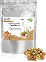 „Luxofit“ stipraus skonio mažai kalorijų turintis aromatinis milteliai, universalūs maisto gamybai, 300 g, pagaminti Vokietijoje, tinka veganams ir vegetarams, gėrimų aromatiniai milteliai (riešutų)