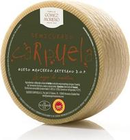 „Manchego“ pusiau brandintas sūris, D.O. „Klein Carpuela“, 1,2 kg