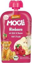 „Mogli Organic“ aviečių, obuolių ir bananų tyrė, 100 g