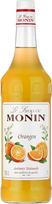 „Monin“ apelsinų sirupas (1 x 1,0 l) – kokteiliams – desertams – vaisinis citrusų akcentas, pagamintas iš aukštos kokybės ingredientų – universalus naudojimas