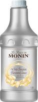 „Monin“ baltojo šokolado padažas (1 x 1,89 l) – baltojo šokolado padažas kavai, desertams ir papuošimams – padažas „Latte Macchiato“, ledams ir viešojo maitinimo paslaugoms