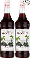 „Monin“ gervuogių sirupas (1 x 1,0 l) – kūrybingiems kokteiliams, limonadoms ir desertams – vaisinis – natūralus gervuogių skonis be dirbtinių priedų (2 vnt. pakuotė)