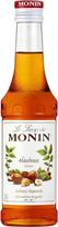 „Monin“ lazdyno riešutų sirupas (1 x 0,25 l) – kavos sirupas, skirtas „Latte Macchiato“, kapučino ir kakavui – aromatingas riešutų sirupas, skirtas kokteiliams, desertams ir baristų gėrimams
