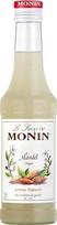 „Monin“ migdolų sirupas (1 x 0,25 l) – aukščiausios kokybės migdolų sirupas, skirtas kavai, „latte macchiato“, kokteiliams ir desertams – aromatingas sirupas, skirtas baristams, virtuvėje ir mišriems gėrimams