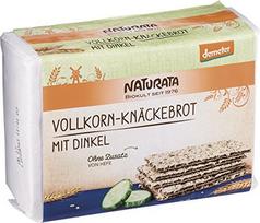 „Naturata“ ekologiški viso grūdo traškūs duonos kepalėliai su spelta kviečiais (12 x 250 g)