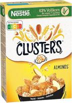 „Nestlé Clusters Almond“ – skanūs pusryčių dribsniai su traškiais migdolų dribsniais, 1 pakuotė (1 x 325 g)