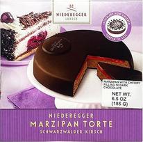 „Niederegger“ marcipano pyragas „Juodojo miško vyšnios“ 185 g
