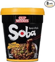 „NISSIN Soba Classic“ greitai paruošiamų makaronų puodeliai, 8 vnt. po 90 g