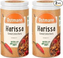 „Ostmann Spices“ – „Harissa“ prieskonių mišinys | Aštrus rytietiškas prieskonių mišinys, skirtas paukštienai, mėsai, daržovėms ar kuskusui | 35 g barstytuvėlyje (2 vnt. pakuotė)
