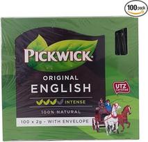 „Pickwick“ angliškos arbatos mišinys, 100 maišelių po 2 g su popieriniais vokais