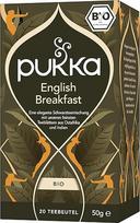 „Pukka Organic“ juodoji arbata „English Breakfast“, pagaminta iš geriausių mūsų arbatos lapelių iš Rytų Afrikos ir Indijos – pamaitinkite savo sielą šia arbata, 1 pakuotė, 20 arbatos maišelių