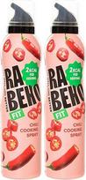 „Rabeko Zero“ kepimo purškiklis, mažai kalorijų | Čili | 800 porcijų, 2 kcal vienam purškimo kartui | Kepimo, grilio ir kepimo orkaitėje purškiklis | Be priedų, be cukraus | Be glitimo ir laktozės, 2 x 200 ml