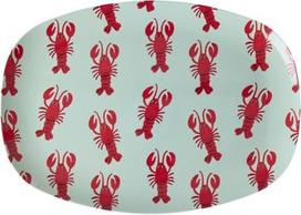 „Rice“ – „Melamin Teller“ – didelis – „Lobster/Hummer“ – 30 x 22 cm