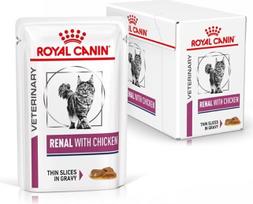 „Royal Canin Renal Feline“ su vištiena, 1 vnt. pakuotė (1,02 kg) (85 g (12 vnt. pakuotė))