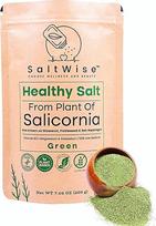 „SaltWise“ žalia druska – 50 % mažiau natrio, augalinis druskos pakaitalas, 100 % dehidratuota salikornija, natūralus umami skonis, be priedų (200 g)