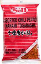 „Shichimi Nanami Togarashi“ – septynių prieskonių čili milteliai, 300 g, iš Japonijos