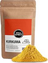 „Spicy Welt“ malta kurkuma (500 g) – kurkumų milteliai, skirti karis, ryžiams, sriuboms, „auksiniam pienui“, marinatams ir padažams | Aštrūs, natūraliai dažantys ir aromatingi | 100 % natūralūs ir gryni, be priedų