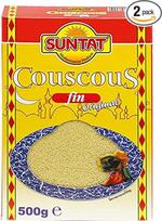 „SUNTAT“ arabų kuskusas, smulkus, 2 pakuočių rinkinys (2 x 500 g pakuotės)