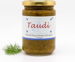 „Taudì Conserve“ paštetas iš Sicilijos laukinio pankolio – 100 % natūralus, be priedų – rankų darbo, stikliniame inde – intensyvus Viduržemio jūros regiono virtuvės skonis – 280 g