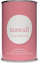 „teawall“ „Fresh Morning“ žolelių arbata – vaisinis, bergamotės aromato arbatos mišinys su uogomis, mangu ir bergamotės aliejumi. 100 % natūralūs ingredientai. Vaisinis malonumas, tinkantis tiek karštai, tiek šaltai arbatai.