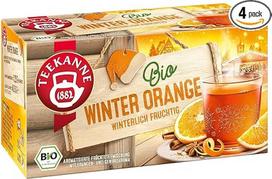 „Teekanne“ ekologiška žiemos arbata „Winter Orange“, 4 vnt. pakuotė (4 x 18 arbatos maišelių, 4 x 40,5 g)