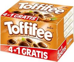 „Toffifee 4+1 Extra“ – 1 x 625 g – lazdyno riešutai karamelėje su nuga kremu ir šokoladu – puikiai tinka užkandžiams ir bendram mėgavimuisi