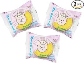 „TOKIMEKI“ medžio formos pyragėliai su pieno skonio įdaru, 3 vnt. pakuotė – japoniniai medžio formos pyragėliai – 3 x 70 g – OG ASIA – 210 g