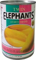 „Twin Elephant“ mangų griežinėliai, šiek tiek cukruoti
