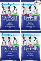 „Tyrrells“ lėtai kepti traškučiai su šiek tiek jūros druskos (1 x 150 g) (4 vnt. pakuotė)