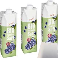 „usy“ kasdienio vartojimo rinkinys: vynuogių sultys, 3 vnt. pakuotė (3 x 1 l) + „usy“ bloknotas