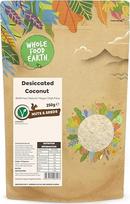 „Wholefood Earth“ džiovinti kokosai be GMO – veganiški – be pieno produktų – be pridėto cukraus – 250 g