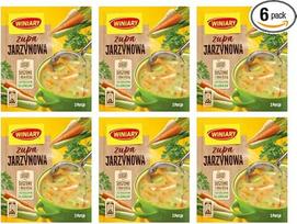 „Winiary“ daržovių sriubos milteliai, 6 vnt. po 48 g – „Maggi“ daržovių sriuba – sriuba iš maišelio