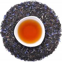 „Winoszarnia“ juodoji arbata „Earl Grey Blue“ | 1 kg pakuotė | Cejlono arbata be maišelių su tikrais rugiagėlių žiedais ir bergamotės aromatu