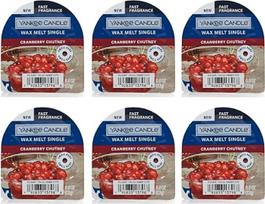 „Yankee Candle®“ spanguolių čatnio kvapo vaško lydinys, 22 g