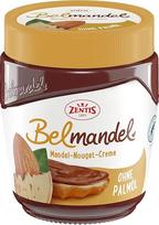 „Zentis Belmandel“ „Fine Almond Nougat Cream“ be palmių aliejaus, 300 g | Kreminis migdolų nuga be palmių aliejaus – daugybę galimybių mėgautis