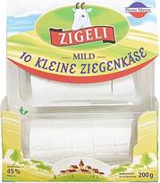 „Zigeli“ ožkos sūris „Daler“, 10 vnt. po 20 g, 45 % riebalų, 200 g pakuotė