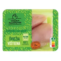Šviežia viščiukų broilerių filė užauginta be antibiotikų, 500 g
