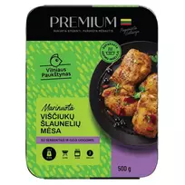 Viščiukų šlaunelių mėsa su Goji uogomis PREMIUM, 500 g