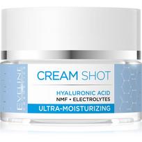 Eveline Cosmetics Cream Shot Hyaluronic Acid intensyviai drėkinantis kremas sausai ir labai sausai odai 50 ml
